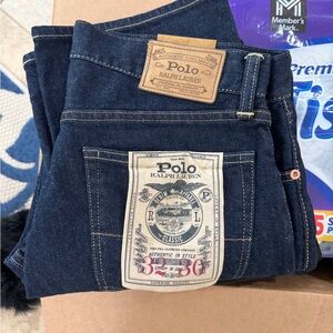 Polo Ralph Lauren Classic Men's Deep Blue Straight Jeans